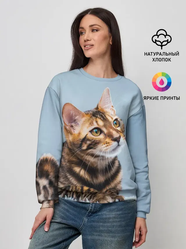 Женский свитшот