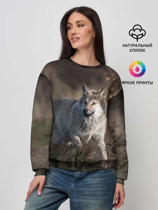 Женский свитшот