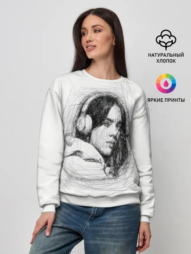 Женский свитшот
