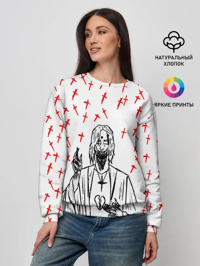 Женский свитшот