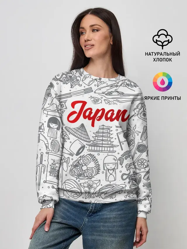 Женский свитшот