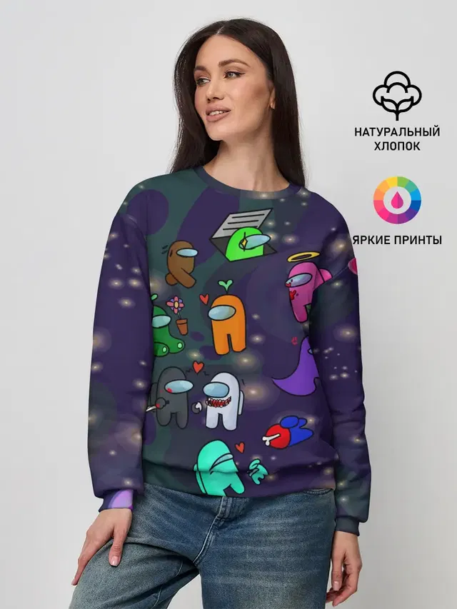 Женский свитшот