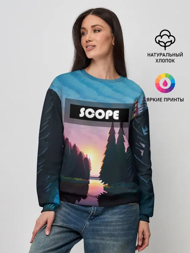 Женский свитшот