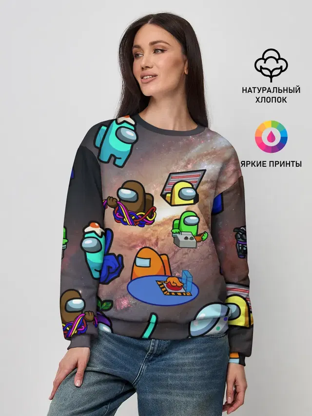 Женский свитшот