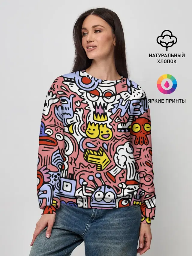 Женский свитшот