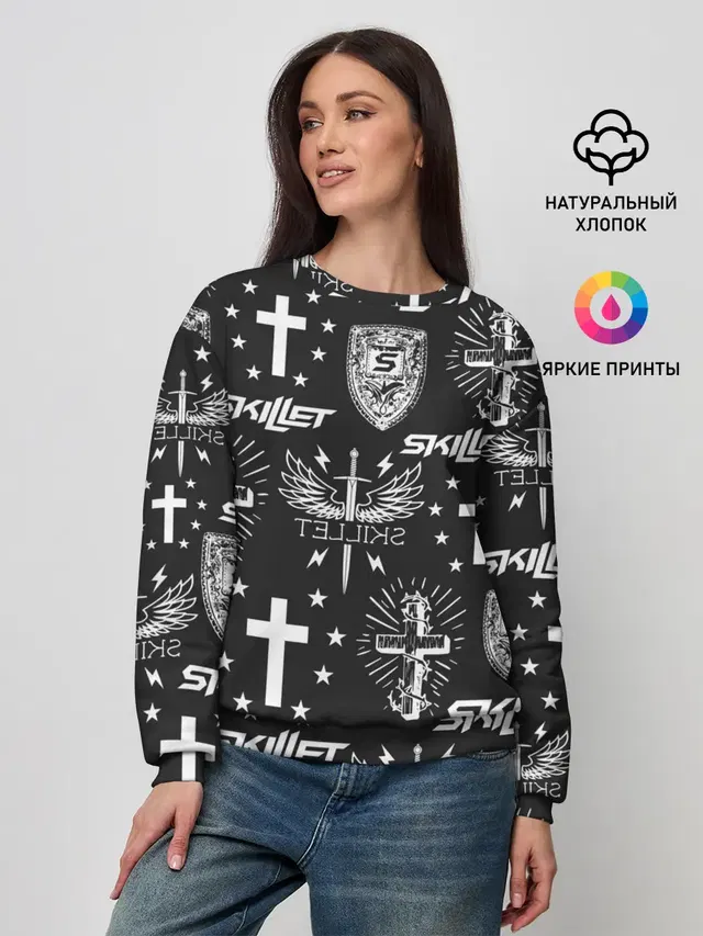 Женский свитшот