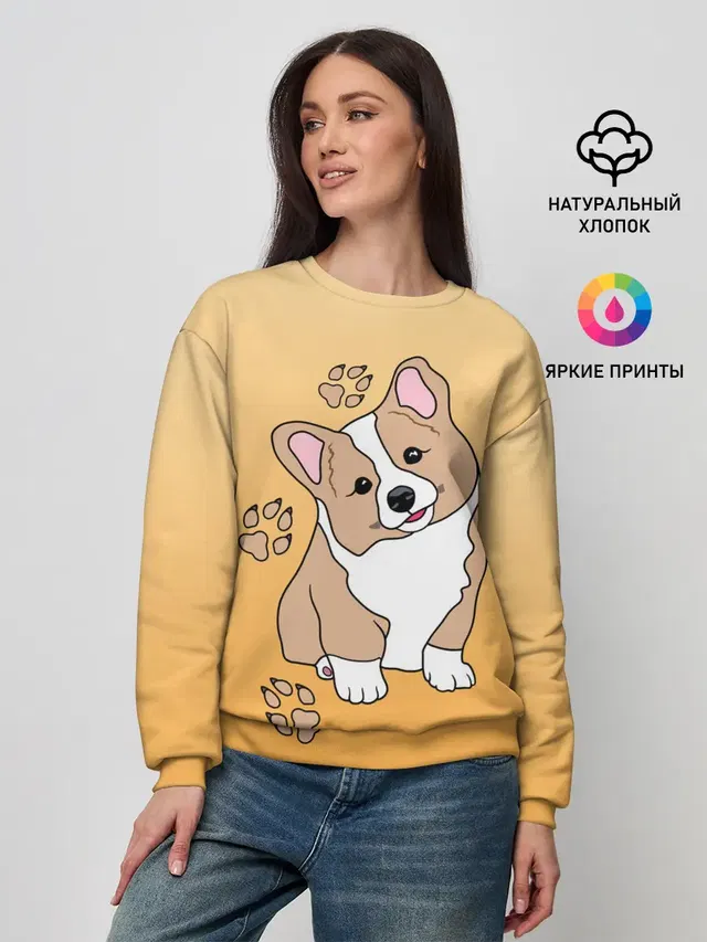 Женский свитшот