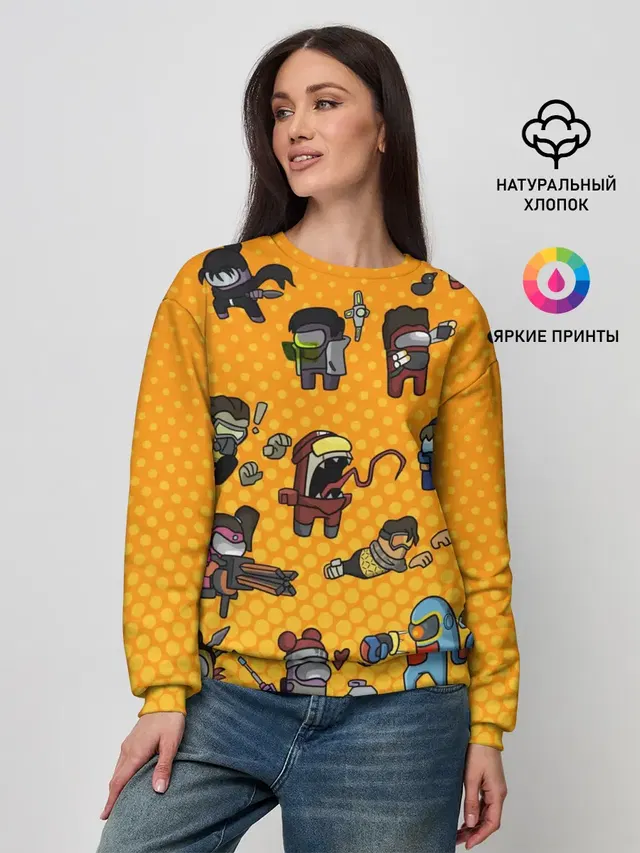 Женский свитшот
