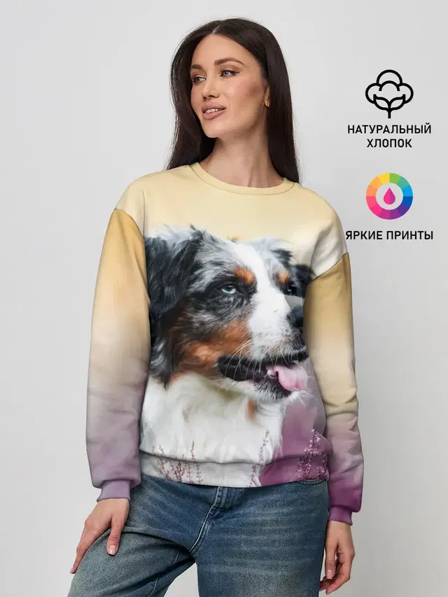 Женский свитшот