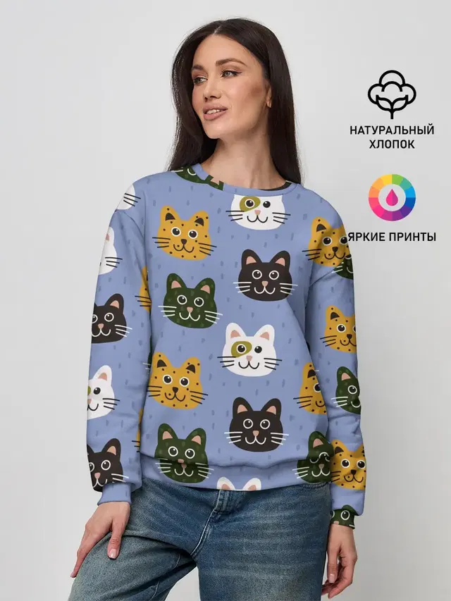 Женский свитшот