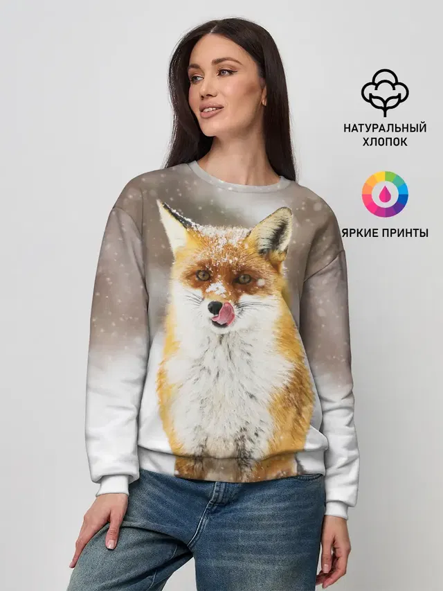 Женский свитшот