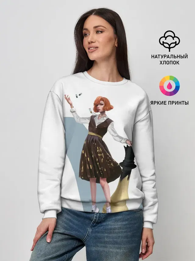 Женский свитшот