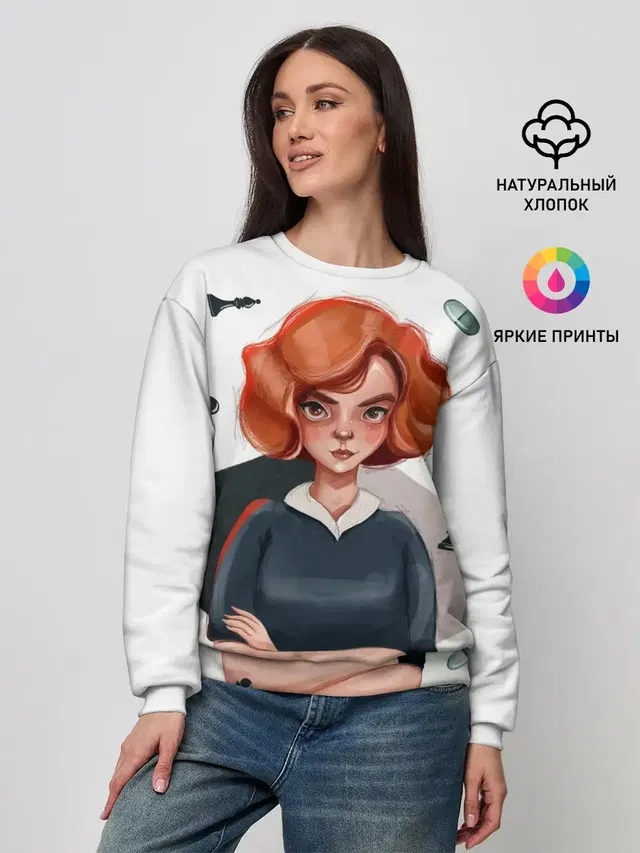 Женский свитшот