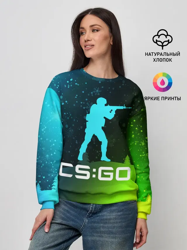 Женский свитшот