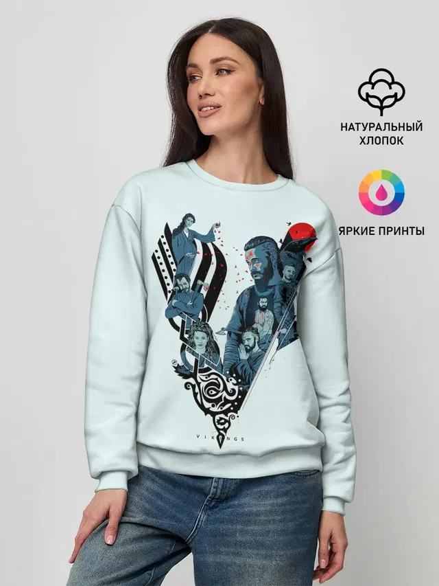 Женский свитшот