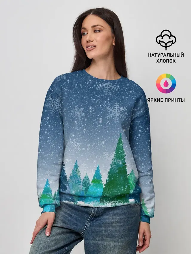 Женский свитшот