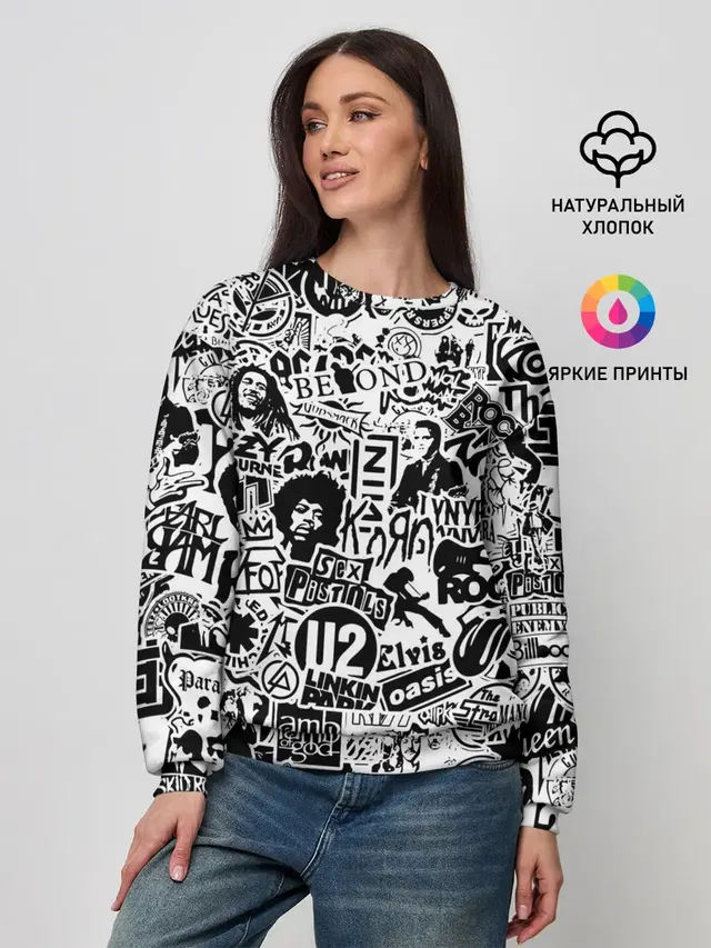 Женский свитшот