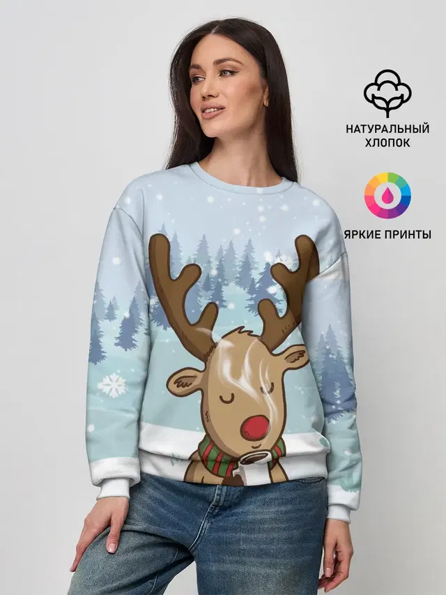 Женский свитшот