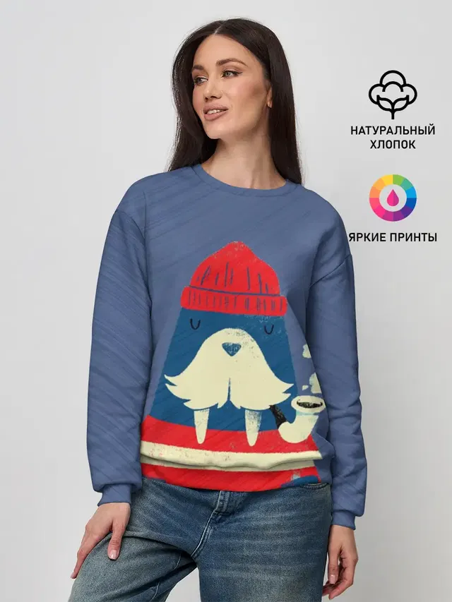 Женский свитшот