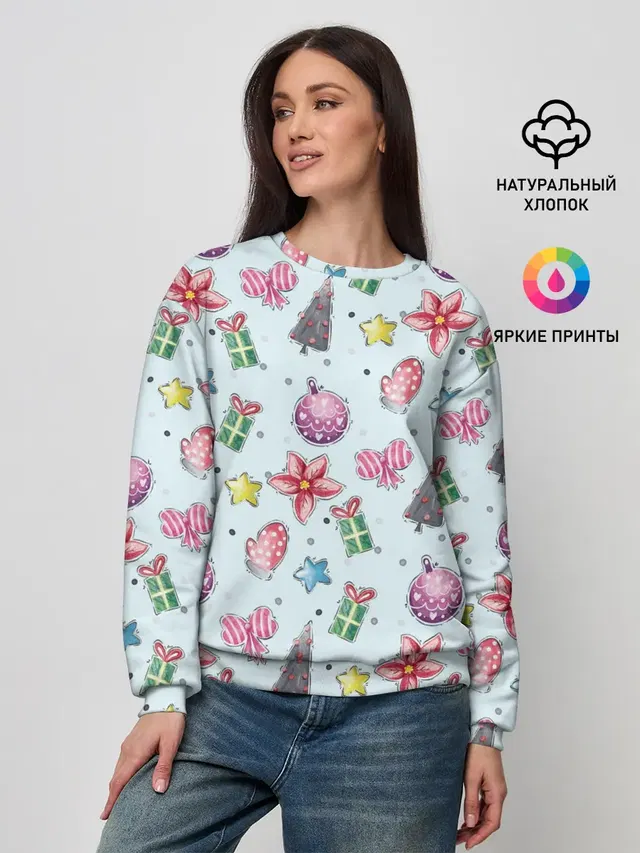 Женский свитшот