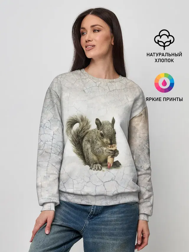 Женский свитшот