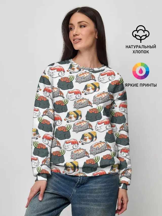 Женский свитшот