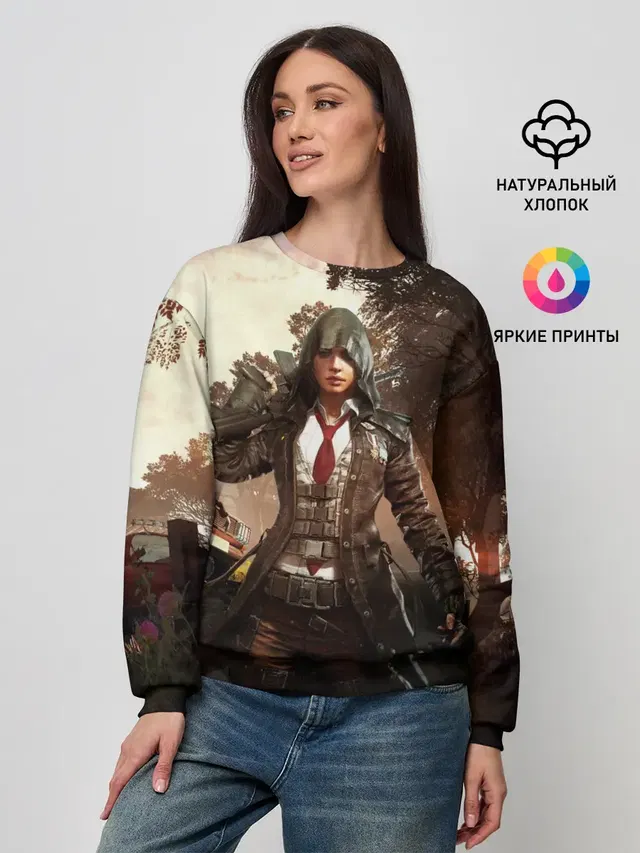 Женский свитшот