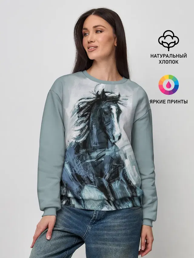 Женский свитшот