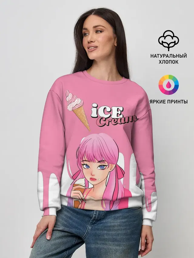 Женский свитшот