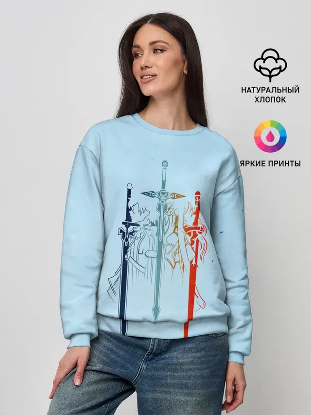 Женский свитшот