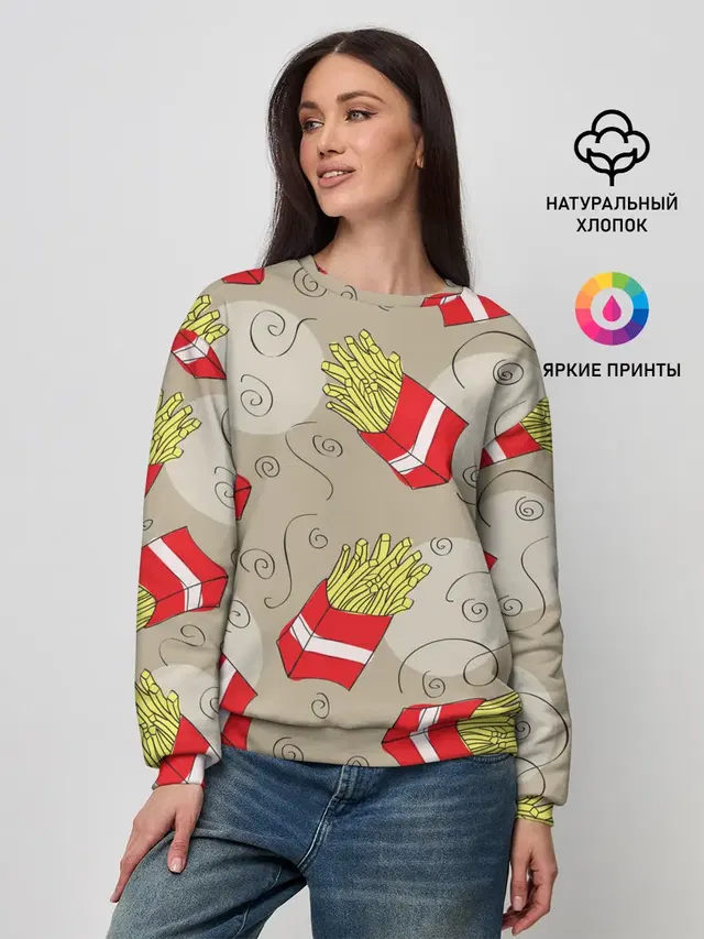 Женский свитшот