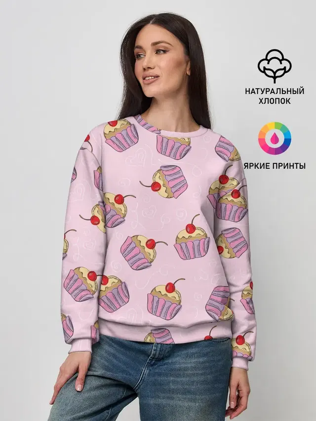 Женский свитшот