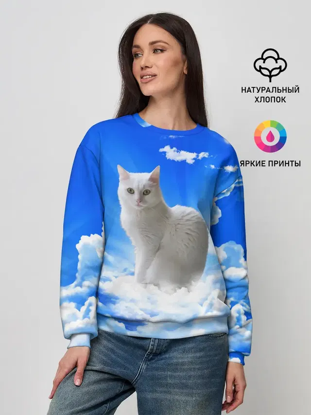 Женский свитшот