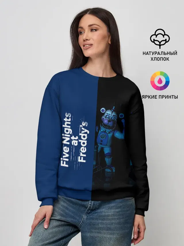Женский свитшот с принтом «Five Nights At Freddy\s — Five Nights At Freddy»