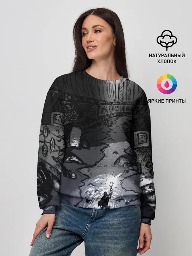 Женский свитшот
