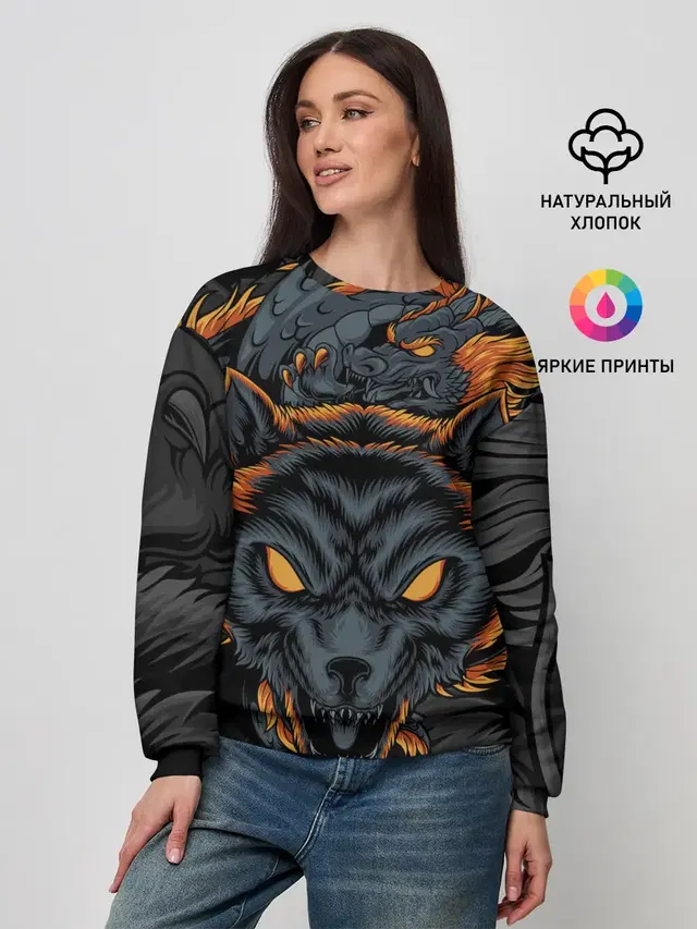 Женский свитшот