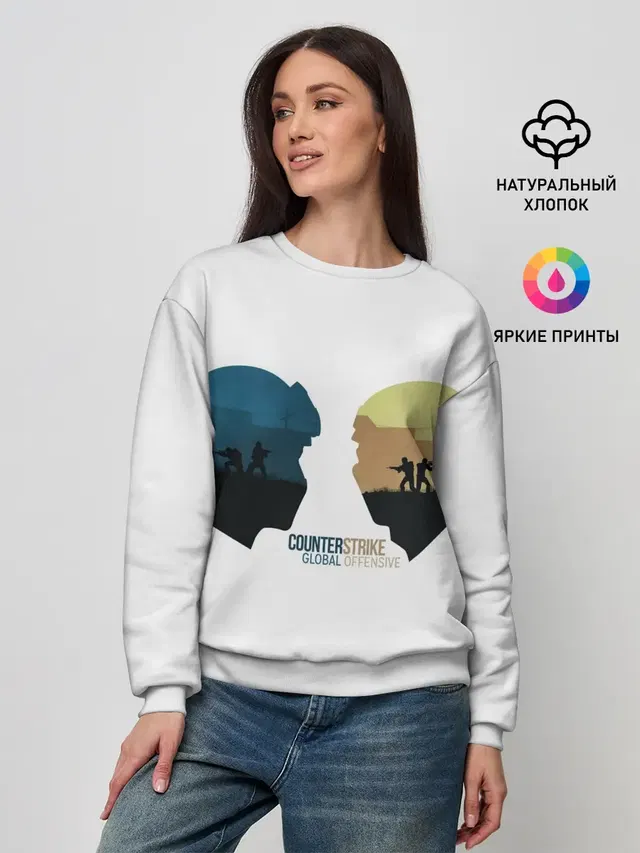 Женский свитшот