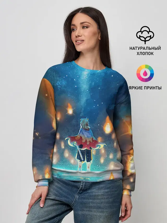 Женский свитшот
