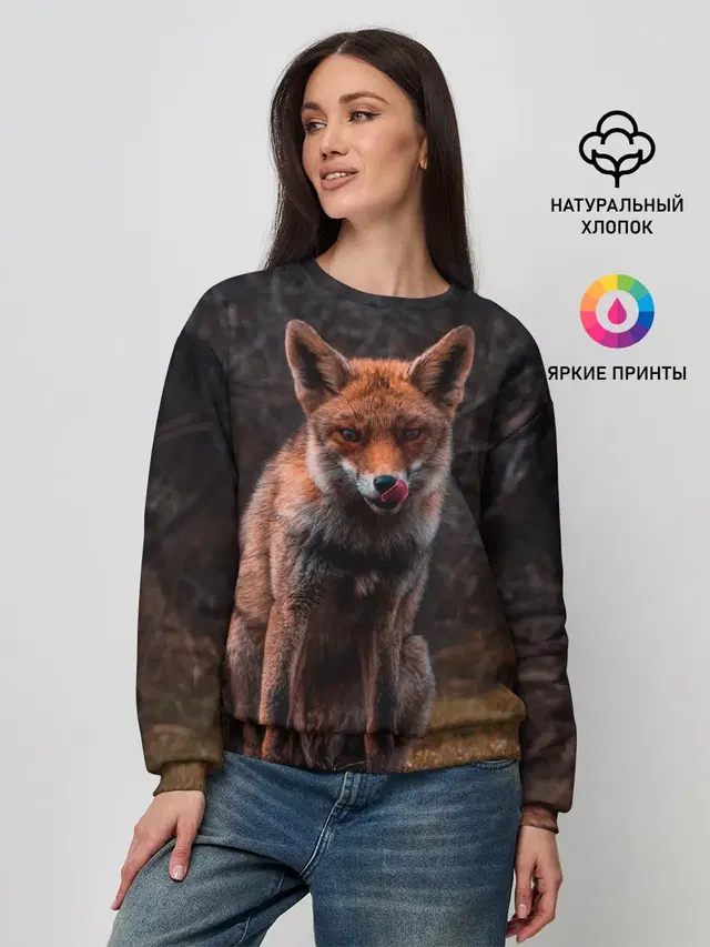 Женский свитшот
