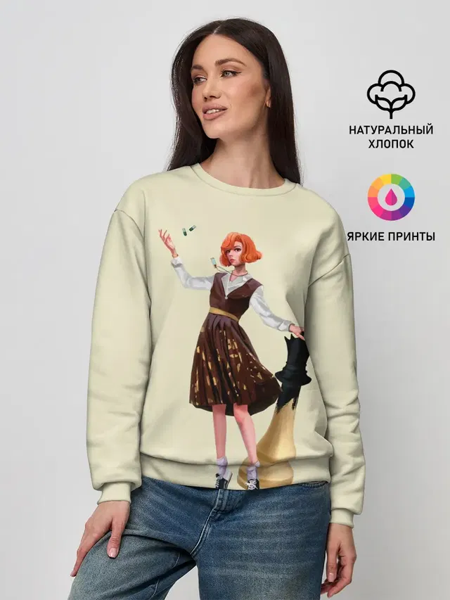 Женский свитшот