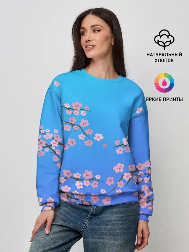 Женский свитшот