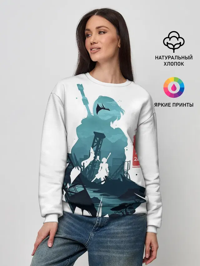 Женский свитшот