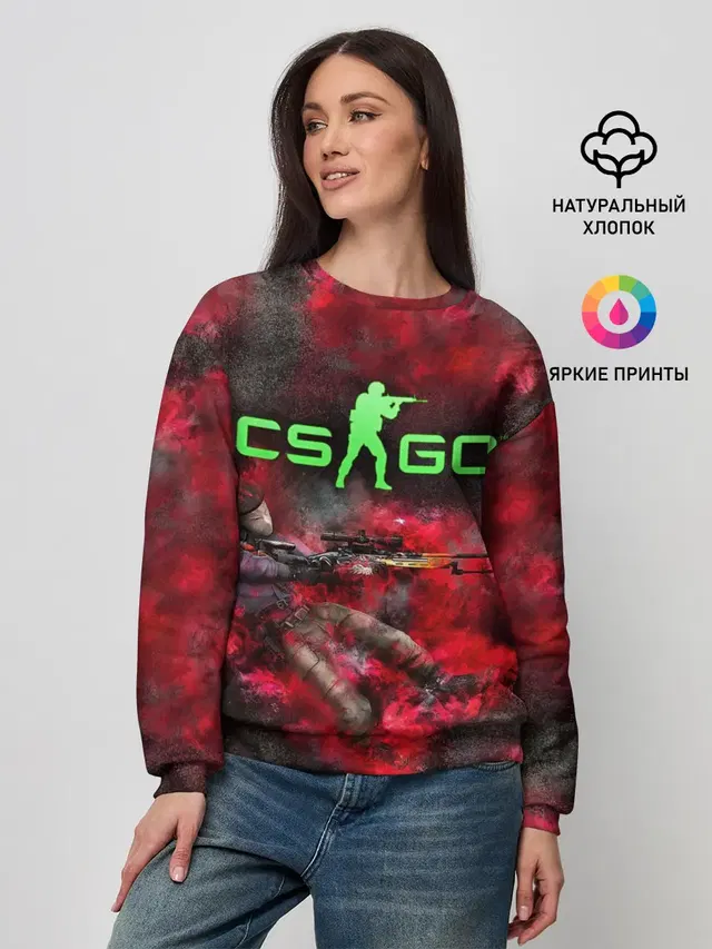 Женский свитшот