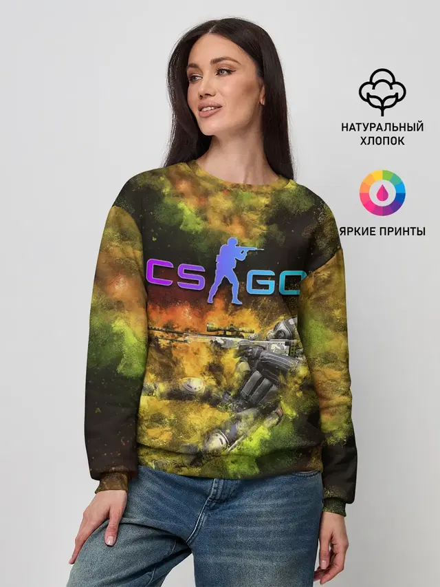 Женский свитшот
