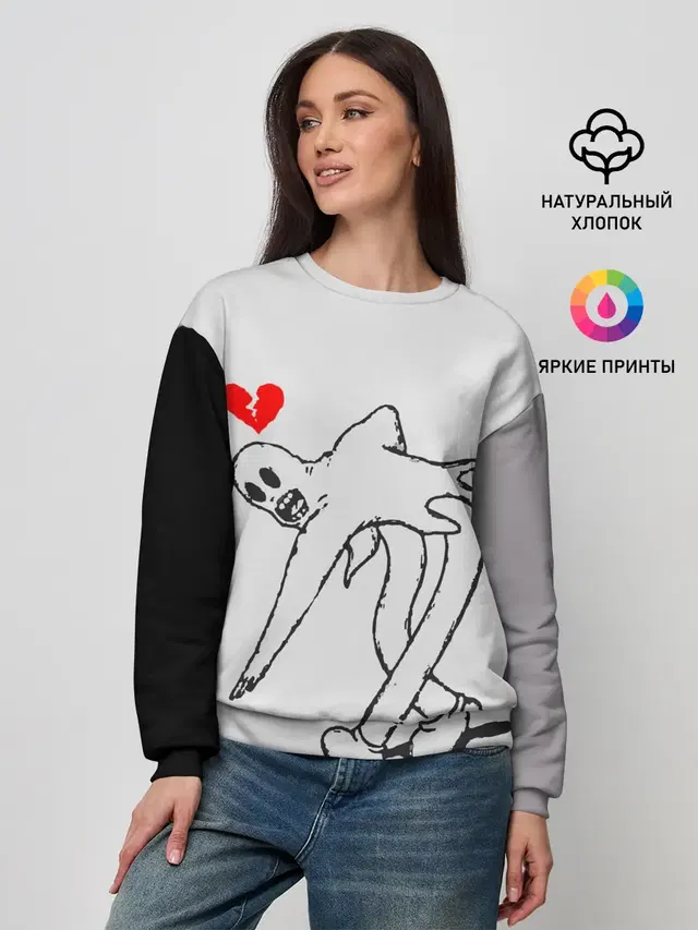 Женский свитшот