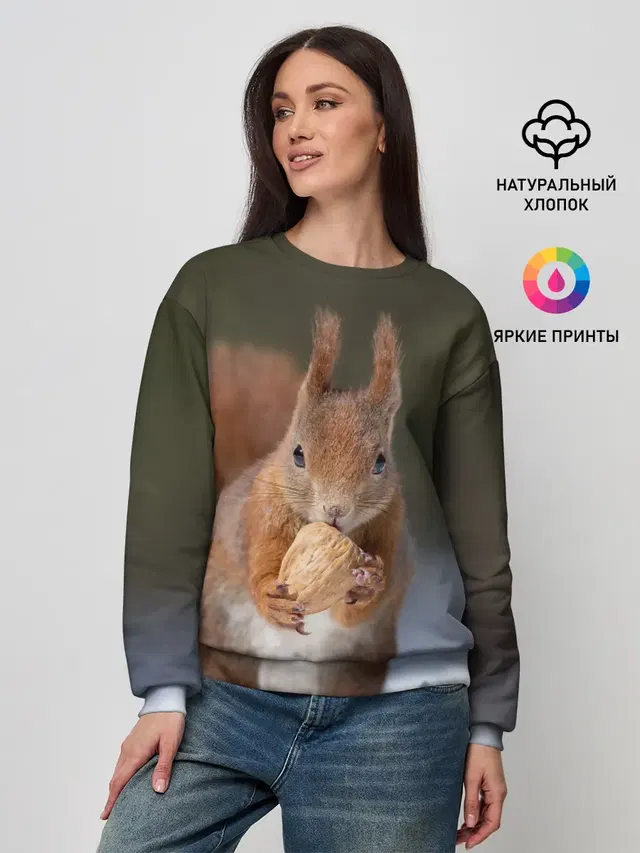Женский свитшот