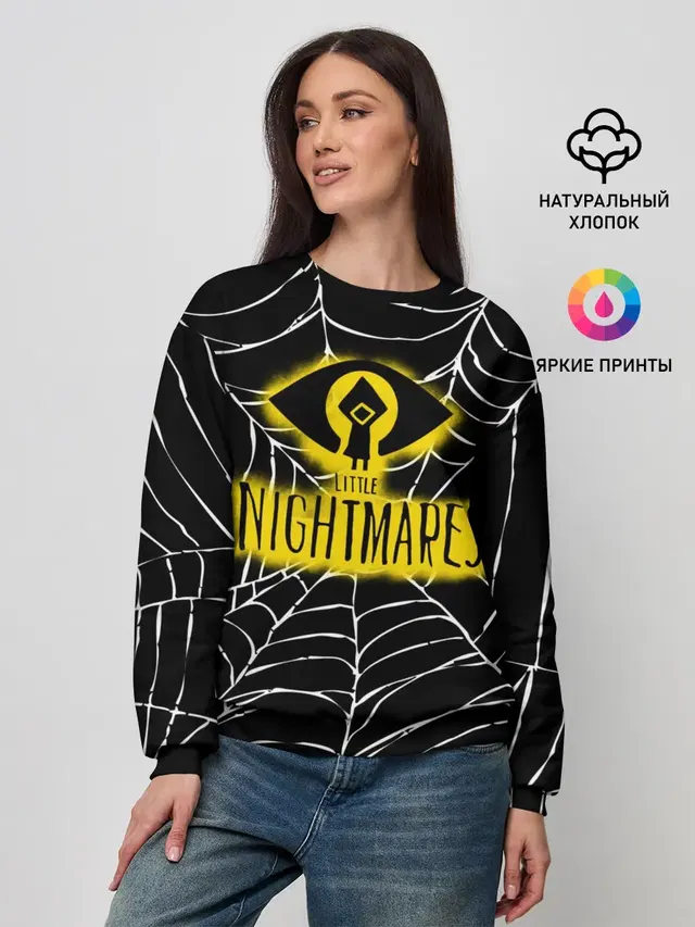 Женский свитшот с принтом «Little Nightmares»