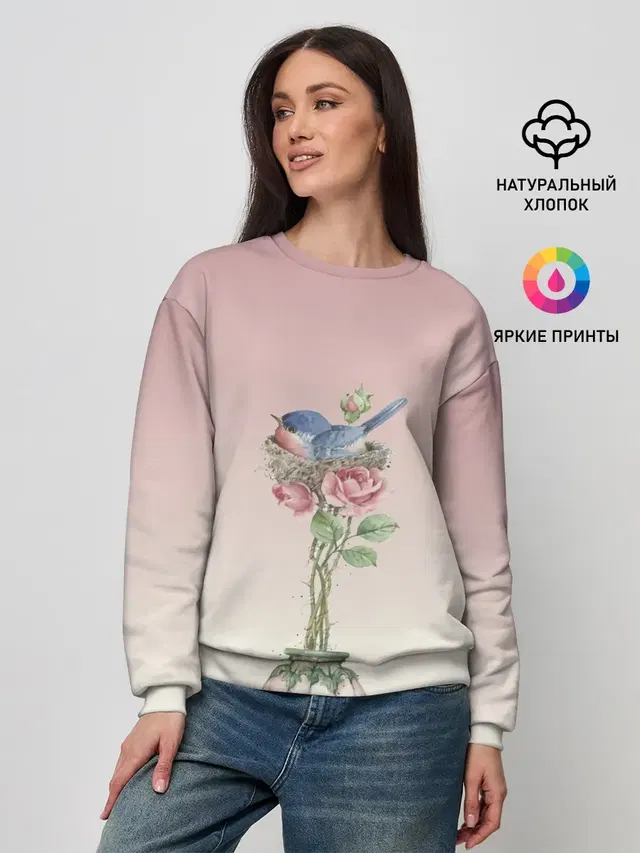 Женский свитшот