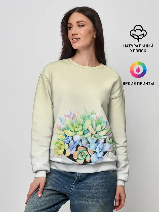 Женский свитшот