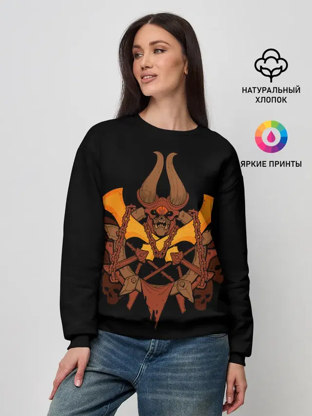 Женский свитшот
